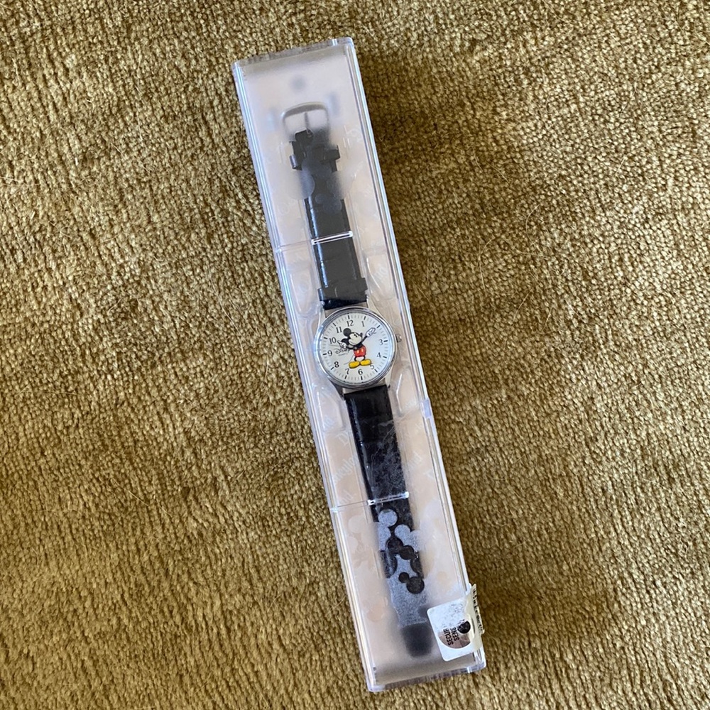 Mickey Mouse leather watch